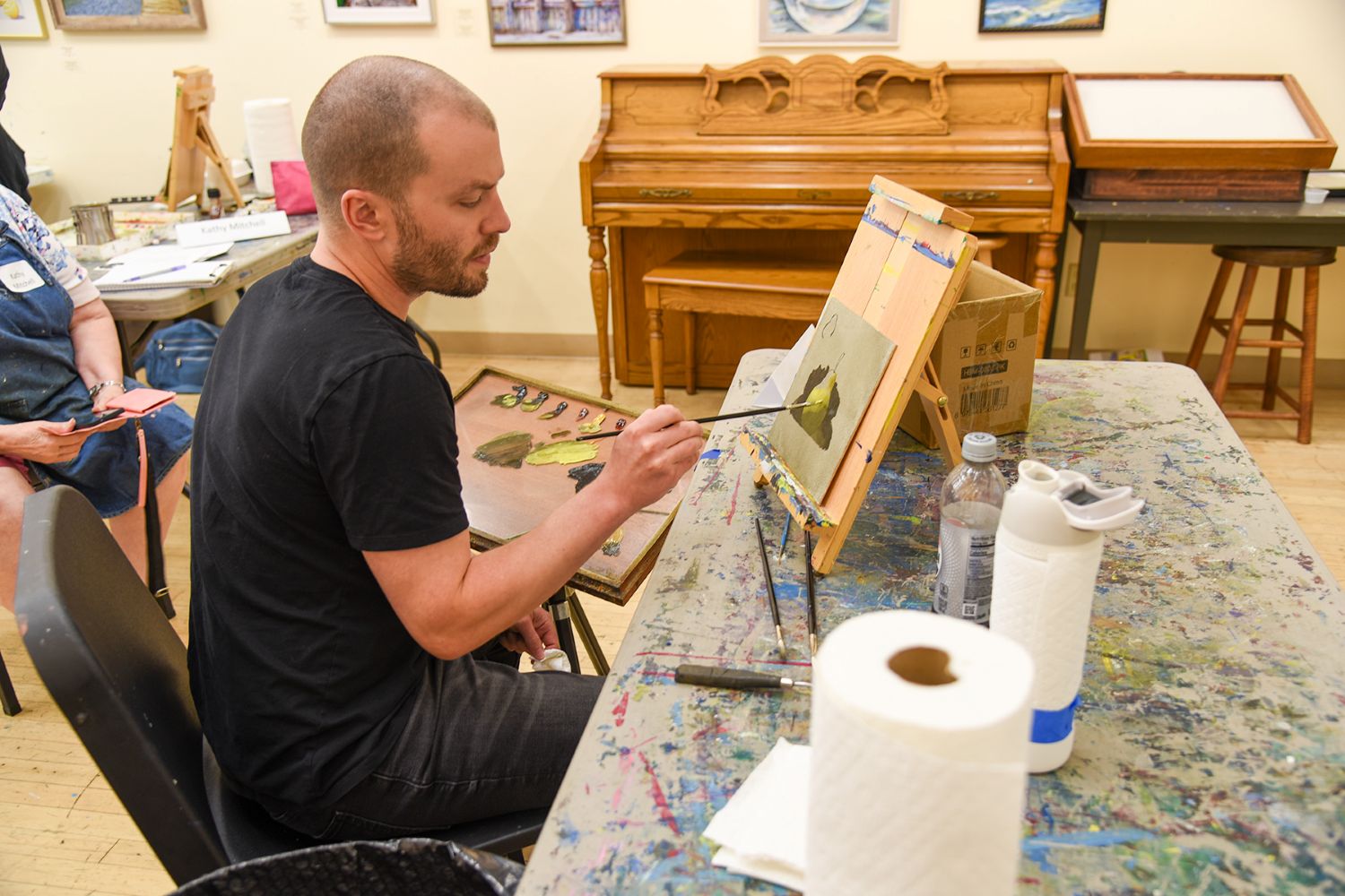 Painting Workshop at Latrobe Art Center 