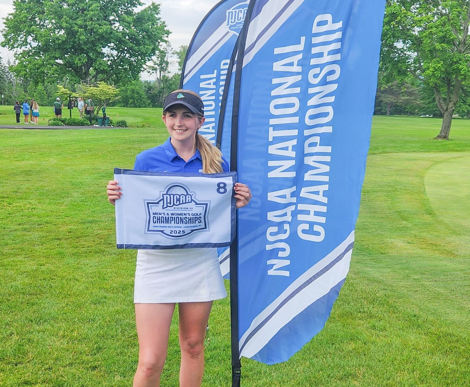 Jada Ford at the NJCAA Golf Nationals