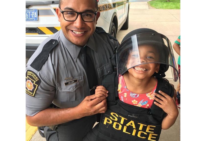 PA State Trooper Allen and Naloni