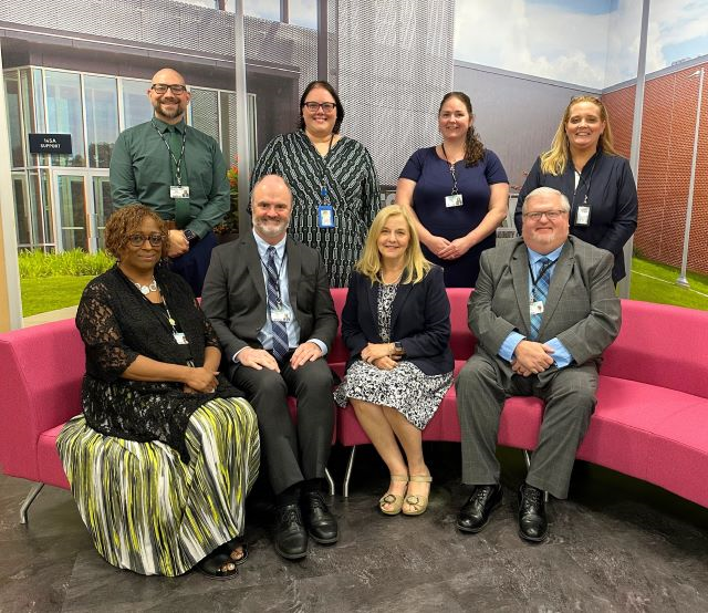 Dr. Kristin Mallory with Cabinet
