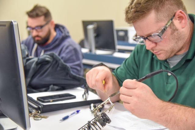 Soldering Workshop at the Advanced Technology Center 