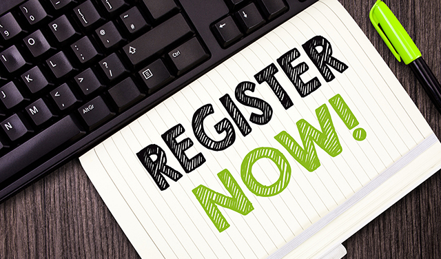 register now green