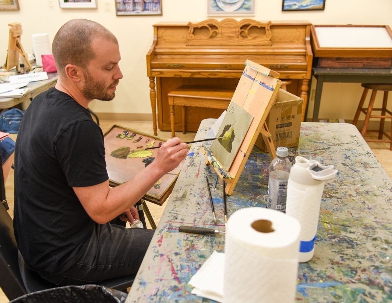Painting Workshop at Latrobe Art Center 