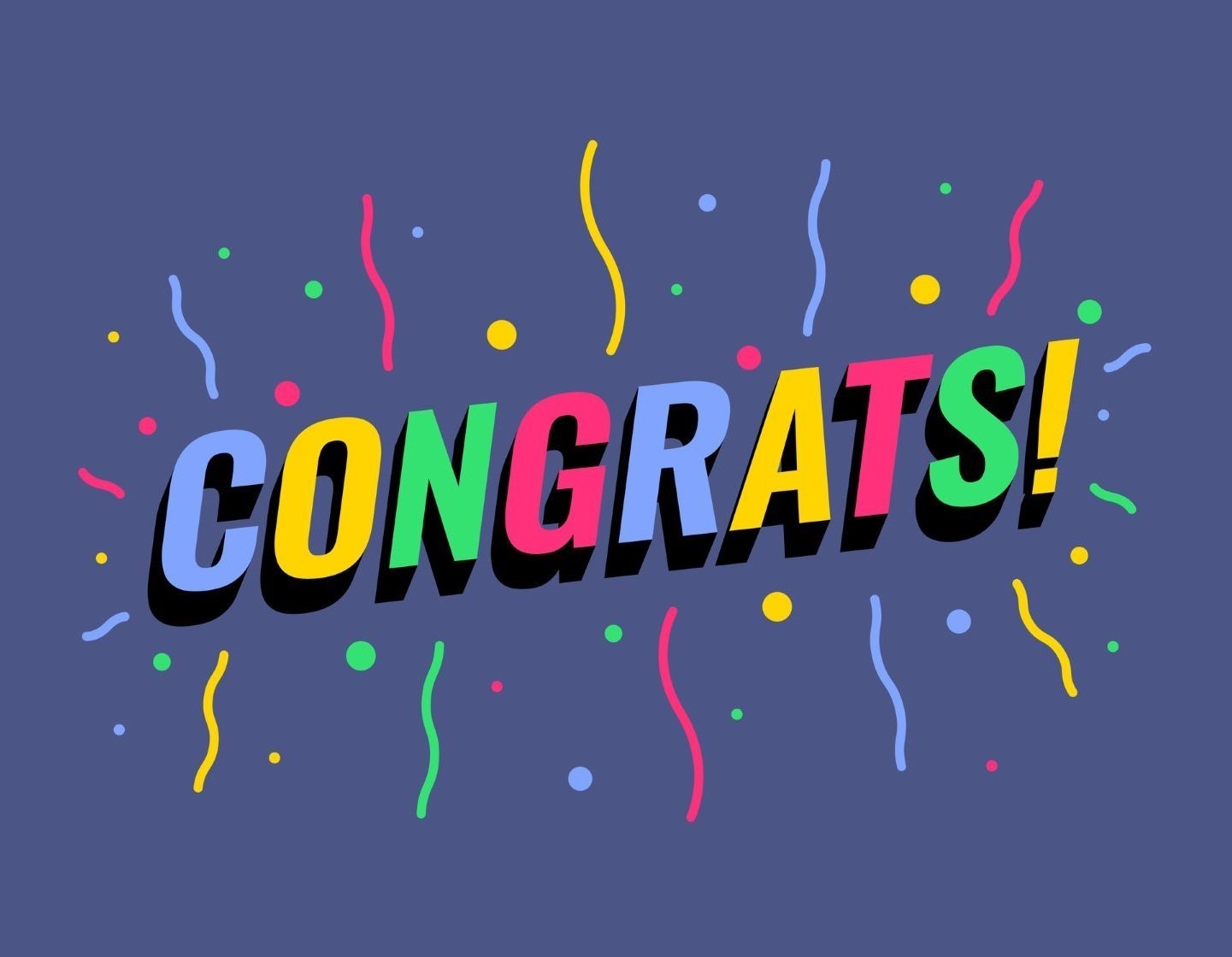 Congratulations