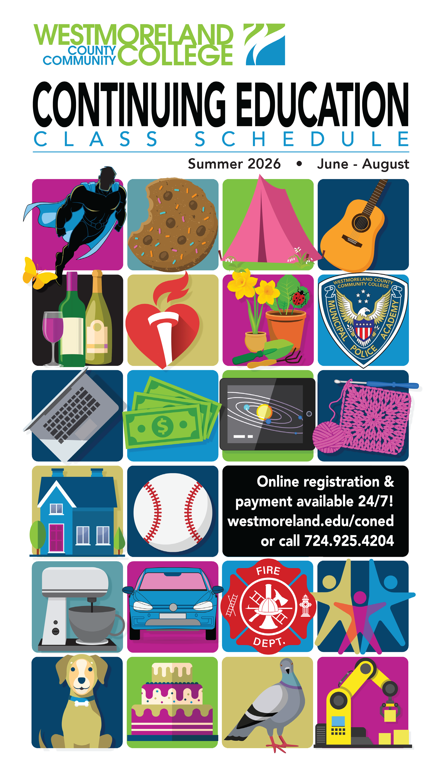 Summer Continuing Education Schedule