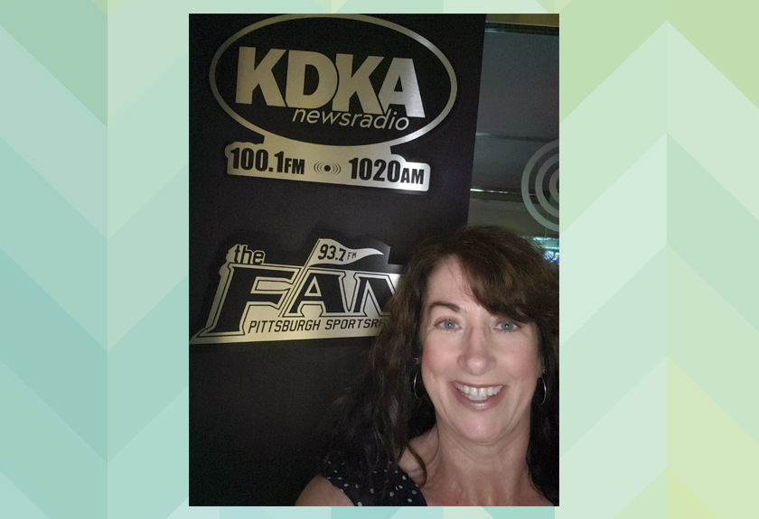 Dr. Stanley at KDKA Radio Studios