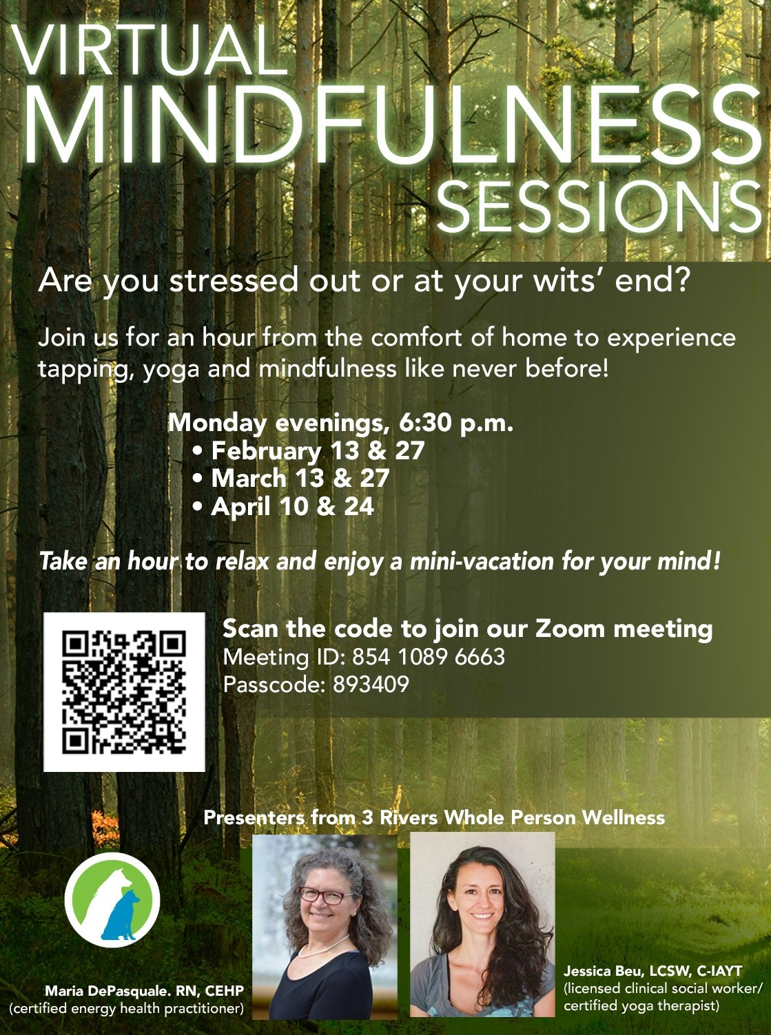 Virtual Mindfulness Sessions