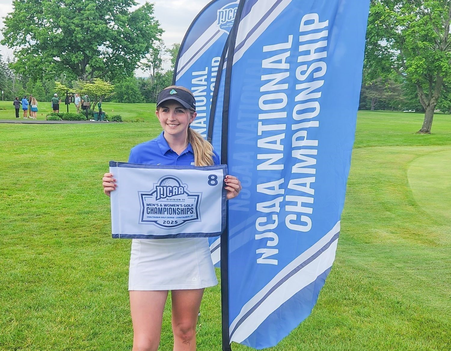 Jada Ford at the NJCAA Golf Nationals