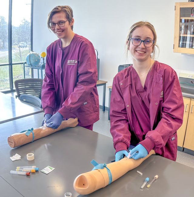 Specimen Processing student